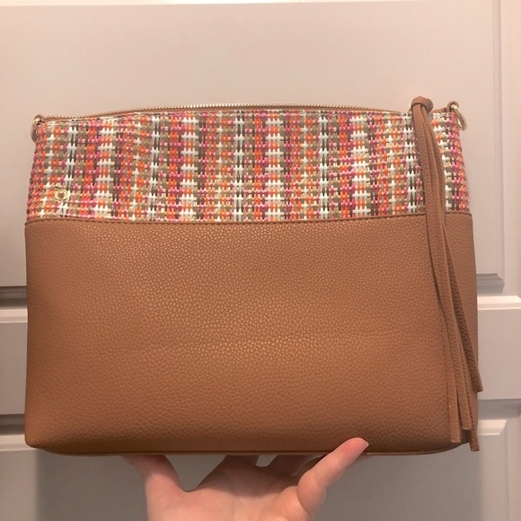 💖 BRAND NEW JustFab vegan leather double bag! - Picture 9 of 16